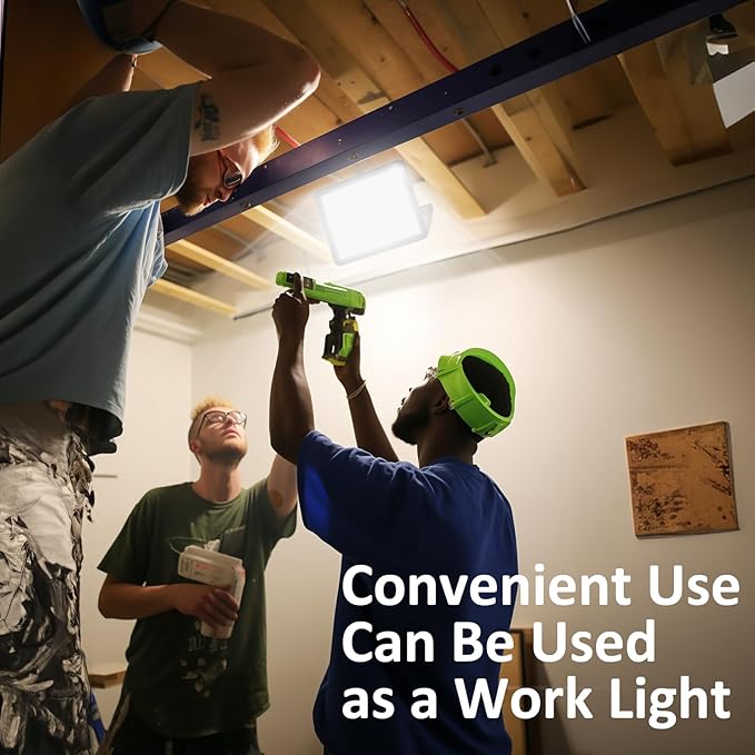 50W LED Flood Light Outdoor, 5000LM Super Bright Floodlight Outside Work Lightwith Plug, 6500K Daylight White LED Flood Light Outdoor, IP66 Waterproof Outdoor Flood Light-2Pack