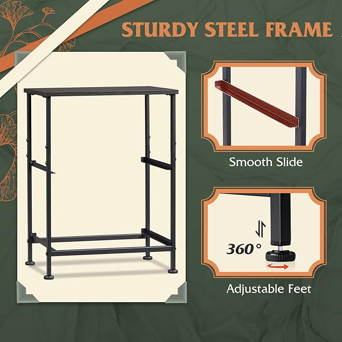 WLIVE Night Stand Set 2, Nightstand with 2 Fabric Drawers, Small Dresser for Bedroom, Bedside Table for Small Spaces, Dorm, Charcoal Black Wood Grain Print