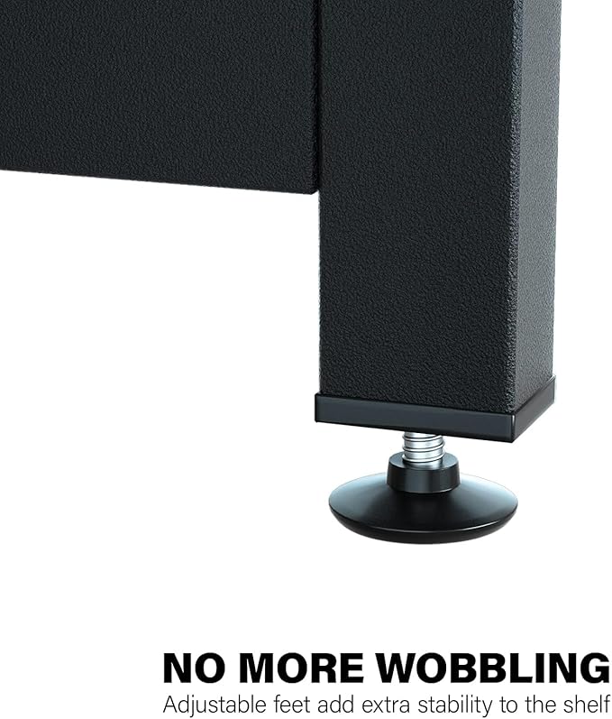 ASTARTH Ladder Shelf-5 Tier Bookshelves w/Open Shelf for Storage, Industrial Bookshelf & Tall Ladder Shelf-Metal Frame for Bedroom, Living Room, Kitchen-67.3'' H, Easy Assembly, Rustic Brown (HD021)