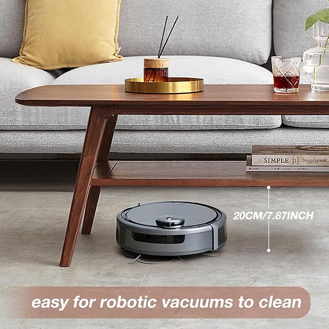 100% Solid Oak Coffee Table with Storage Shelf, 2-Tier Wooden Center Table for Living Room, Farmhouse Rustic Rectangle Table, Easy Assembly,31.49 Inch