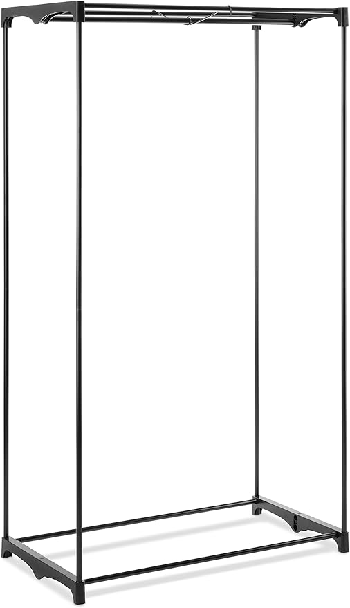 Whitmor Clothes Closet - Freestanding Garment Organizer with Sturdy Fabric Cover