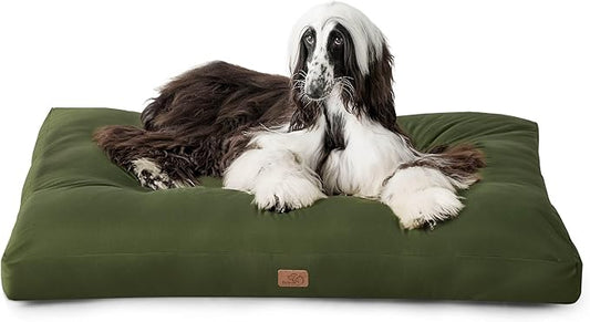 Bedsure XXL Dog Bed - Washable Giant Pet Bed Mattress with Oxford Fabric, Water Resistant Dog Pillow for Crate, 47x35x4, Lentil Sprout