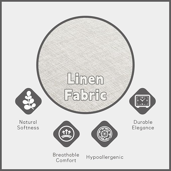 47.25'' Ottoman with Storage, End of Bed Storage Bench, Entryway Bench - Linen Upholstered Multi-Functional Footrest for Bedroom, Living Room, Dorm & Window Bench (Light Grey)