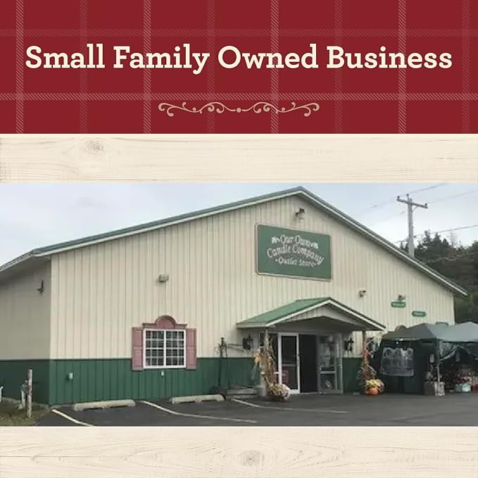 Our Own Candle Company, Peppermint Twist Scented Mason Jar Candle, 100 Hour Burn Time, 13 Ounces