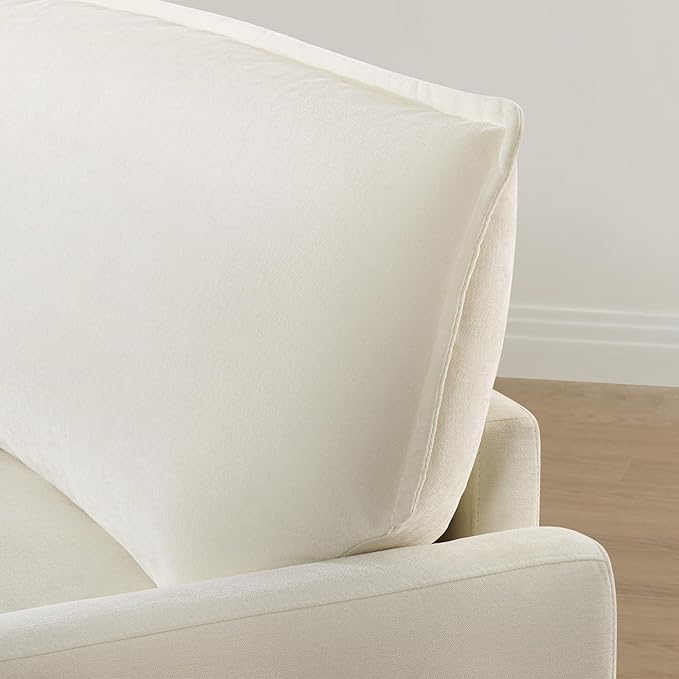 CHITA 147" Oversized Cloud Couch, Modern Modular Sectional Sofa Set for Living Room, 6 Seater U Shaped Sectional Couch, Cream