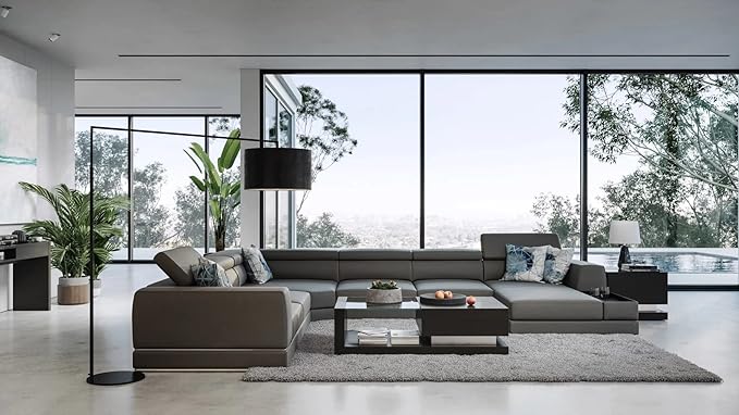 Modern Etta Black Oak Coffee Table