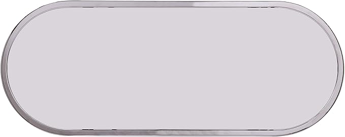 SEI Furniture Maxina Console Table, Polished Chrome