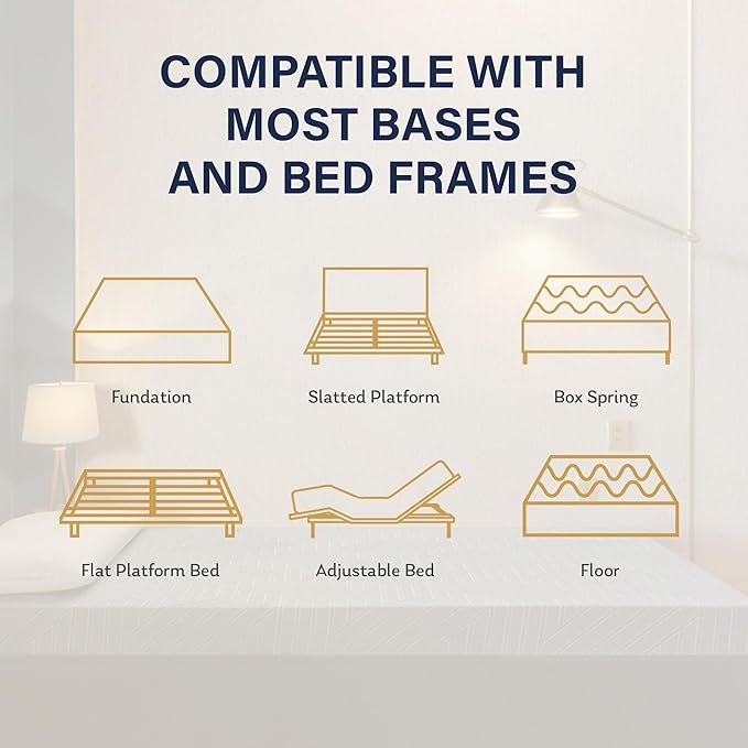 MLILY EGOHOME 12 Inch Twin XL Mattress, Copper Gel Cooling Memory Foam Mattress for Back Pain Relief,Therapeutic Mattress Bed in a Box, Made in USA, CertiPUR-US Certified, 38x80x12 Black