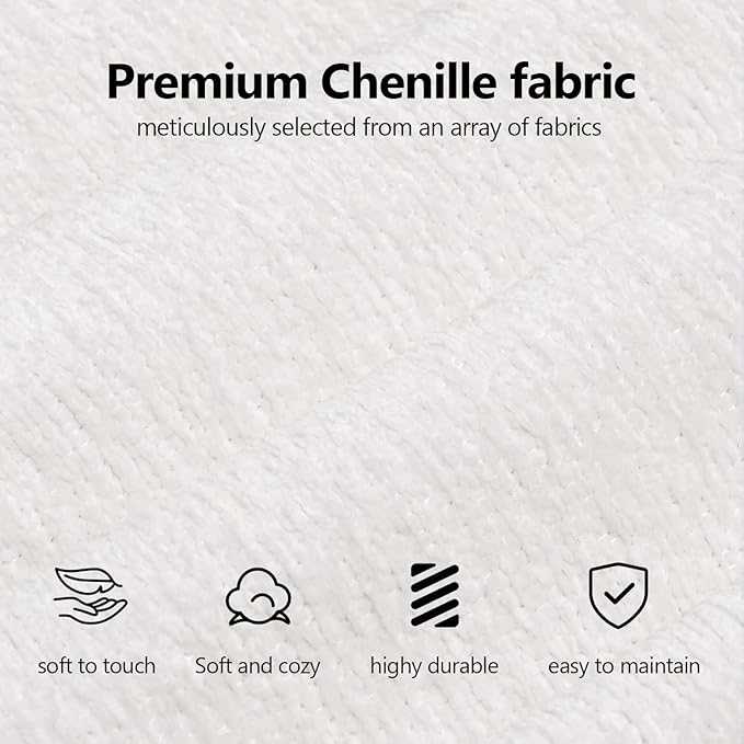 111" Modular Sectional Couches Luxury Modern Curved Back Sofa,Minimalist Comfy L-Shape Boneless Cloud Couch for Living Room Apartment,(Left Facing Chaise,White)