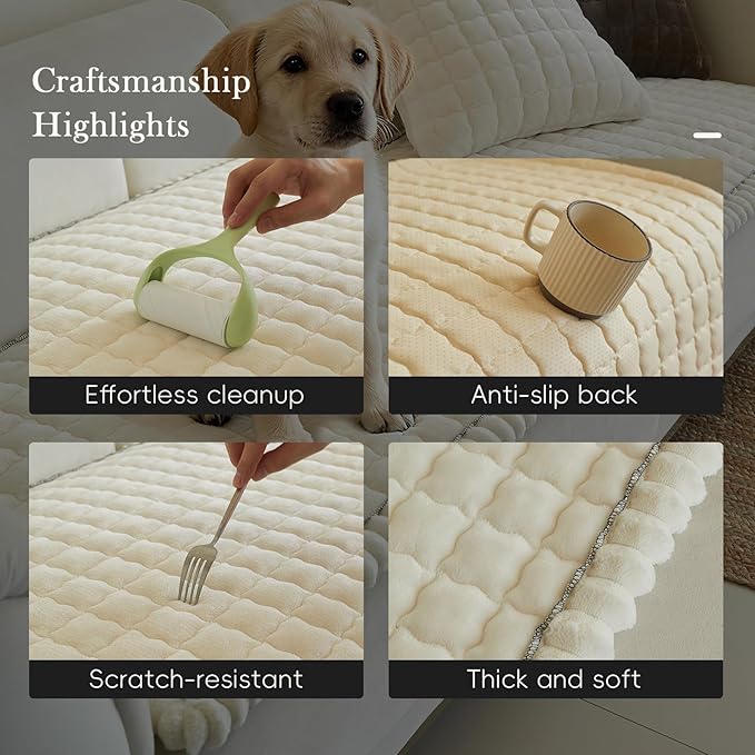 Couch Cover (SG-White, 27.6" x 82.7")