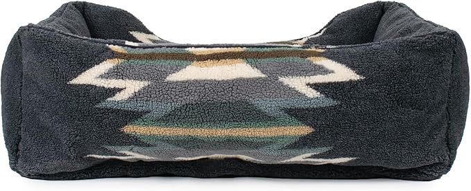 Pendleton Berber Kuddler Dog Bed - Wyeth Trail Oxford, L