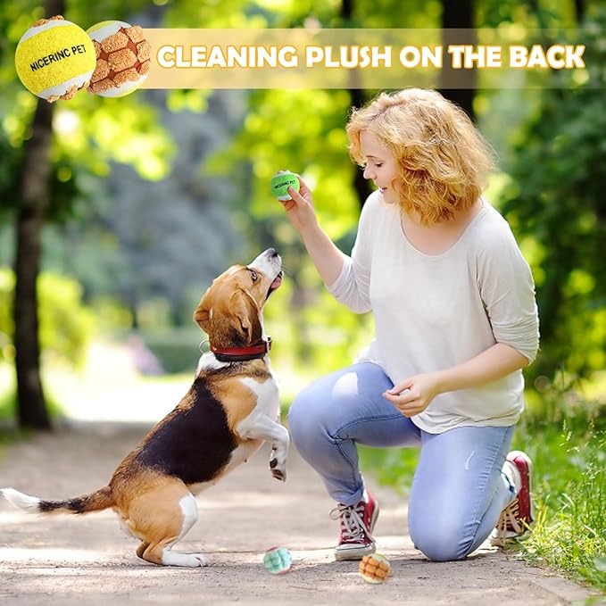 X-Small Dog Tennis Balls Dog Toys Ball 1.72" Pack of 12, Fit Ball Launchers