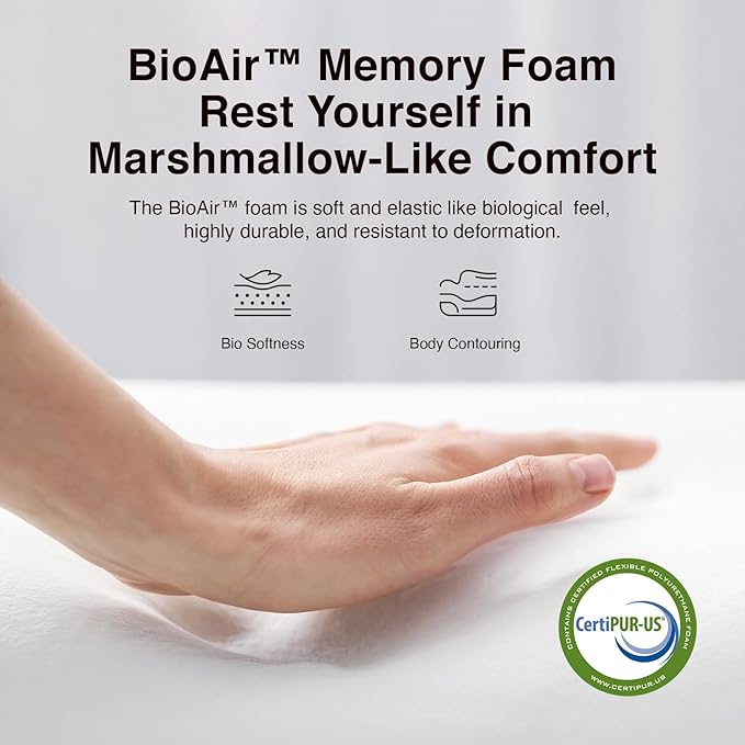 Novilla 12 Inch Queen Mattress, Hybrid Queen Mattresses in a Box with Smarts™ Coil Pocket Spring for Pressure Relief, Medium Firm Colchones with Comfort Foam, CertiPUR-US Certified