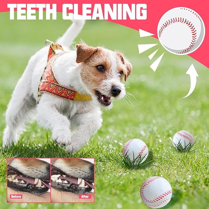 X-Small Dog Tennis Balls Dog Toys Ball 1.72" Pack of 6, Fit Ball Launchers