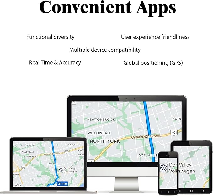 GPS Tracker for Vehicles, Cars, Kids, Pets & Seniors – No SIM Card, No Subscription – Real-Time Tracking Device with Full US Coverage – Portable & Accurate Locator