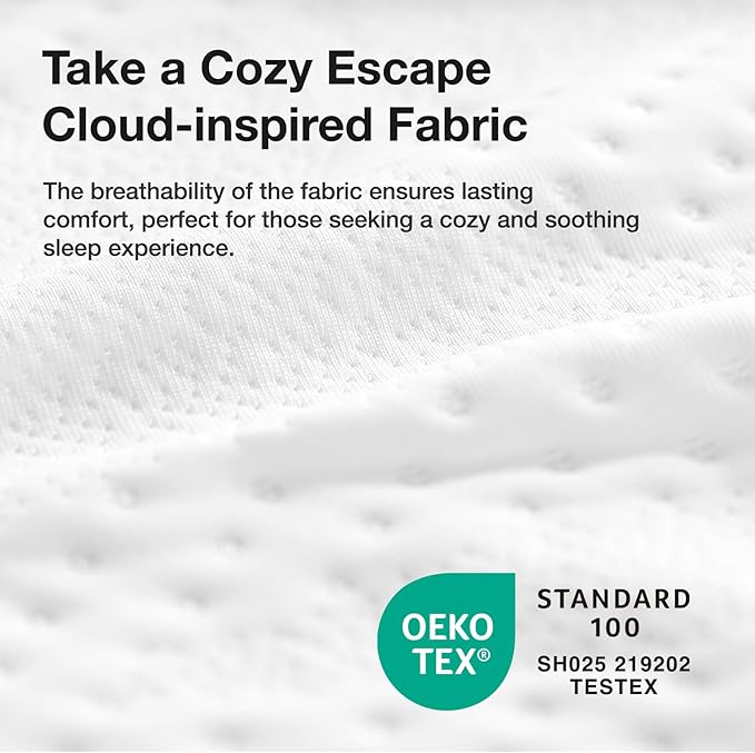 Novilla 5 Inch Queen Size Mattress, Gel Memory Foam Mattress for Cooling Night Sleep & Pressure Relief, CertiPUR-US Certified Mattresses Queen Size