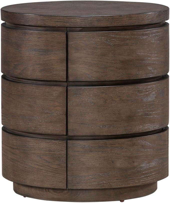 Liberty Furniture Cascade Falls Living Room Round End Table - Satin Espresso