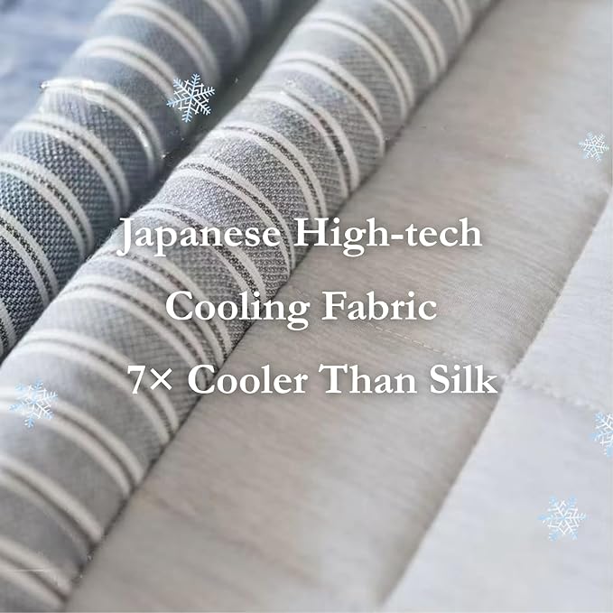 Cat Cooling Mat Bed, Summer Machine Washable Temperature-Regulating Breathable Sleeping Cushion for Indoor Kittens (Grey,L)