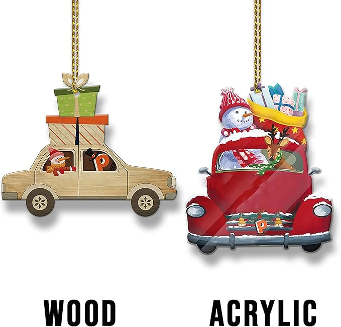 Nazenti Personalized Soccer Christmas Ornament - Custom Girl Soccer Player Ornament, Soccer Women Player Christmas Ornament, Xmas Gifts for Football Lovers Fan, 2D Flat Shape Soccer Car Ornament