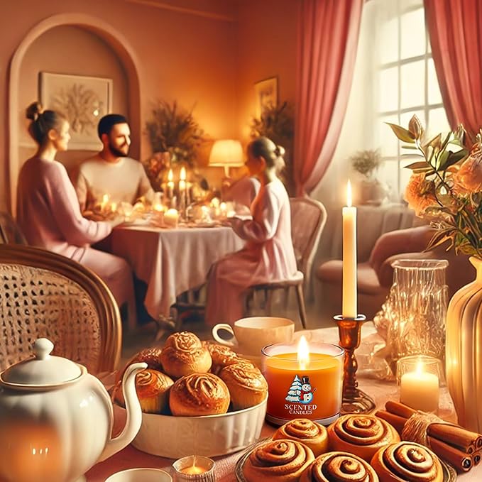 Christmas Candles, Scented Candles Gift Set for Stress Relief, 3 Votive Candles for Women and Men, Christmas Candle Gifts for Women (Red + Green + White, 7 oz)