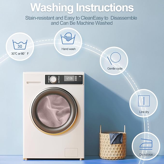 Sectional Couch Covers for L Shaped Sectional Sofa (Left or Right Facing) – Softer Chenille Sofa Covers Washable, Non-Slip Stretch Chaise Slipcover (Only 1PC Chaise Cushion Cover, Pale Pink)