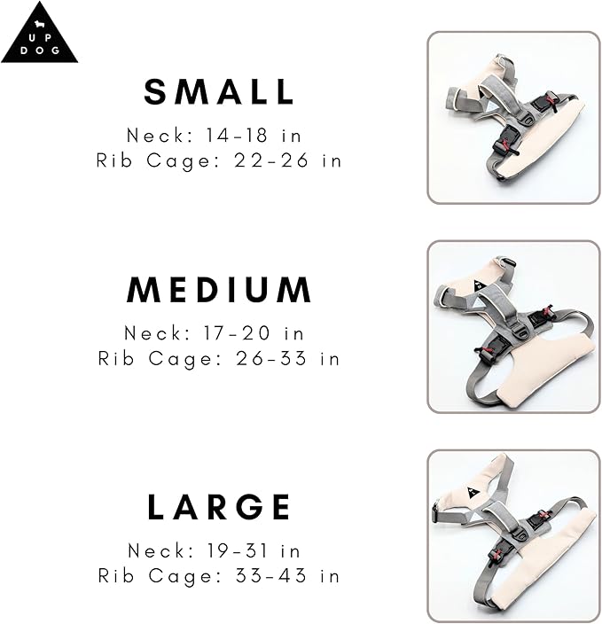Strong & Secure Magnetic Dog Harness with Easy Lock Buckle - Comfortable No-Pull Vest for Small, Medium & Large Dog Breeds (Medium)