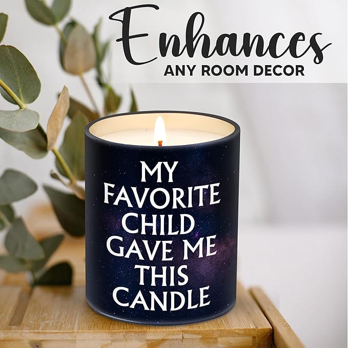 Gifts for Mom from Daughter, Son - Christmas Gifts for Mom, Wife, Women - Moms Birthday Gift Ideas, Cool Birthday Gift for Moms - Funny Christmas Candle, mom Soy Wax Candle