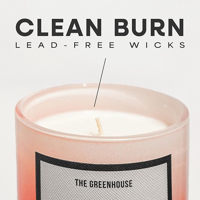 Hidden Label Fall Candle, Mandarin Rosewood Scented Candle, 12oz Natural Soy Wax, 75 Hours Long Lasting Clean Burn, Aromatherapy Candles for Home,Scented,Bathroom,Livingroom,Holiday Gift