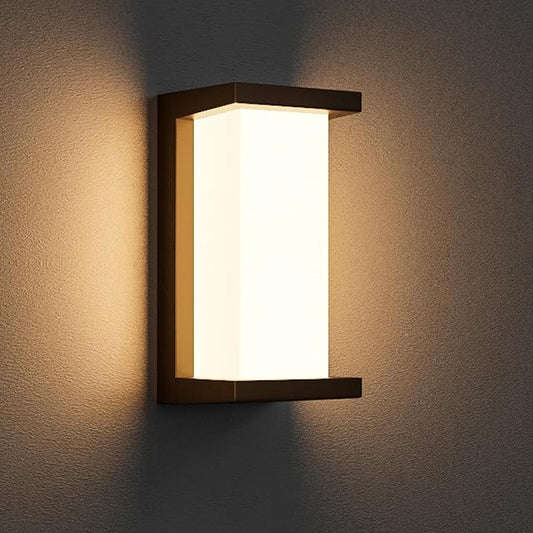 Outdoor Wall Sconce Lights Exterior Lighting fixtures LED,1500LM 3000K 4000K 5000K Adjustable Wall Mount Porch Lights,Outdoor Sconce Lamp for Front Door Garage Coach