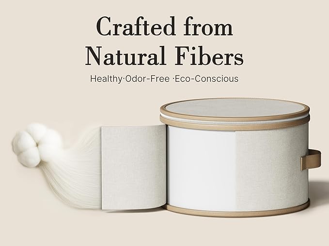 Hard Shell China Storage Containers – 5 Piece Set for Storing Dinner Plates, Salad Plates, Mugs, Quilted Dividers for Safe Moving and Seasonal Storage, Beige