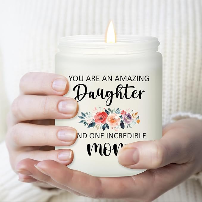 Daughter Gifts from Mom Dad - Daughter Birthday Gifts - Christmas Mothers Day Gift for Daughter - Lavender Scented Candle