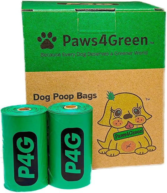 100% Certified Home Compostable Poop Bags (270 Count 18 Rolls), Extra Thick (20 Micron) Leak Proof, Unscented Standard Size 9 X 13'', Plant Based, ASTM D6400 & EN 13432 Compliant