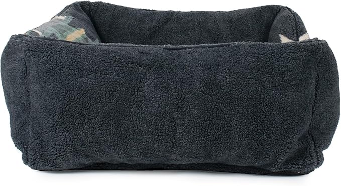 Pendleton Berber Kuddler Dog Bed - Wyeth Trail Oxford, L