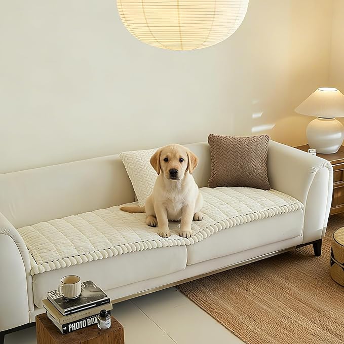 Couch Covers for 3 Cushion Couch Sofa Pet Friendly,Non-Slip Sofa Cover Washable