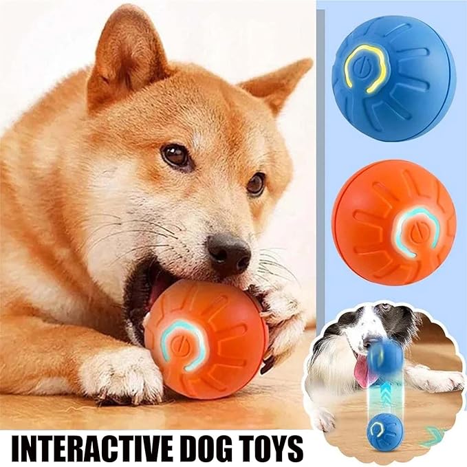 Shaky Ball Toy for Dogs, Automatic Moving Dog Toy Ball for Dogs