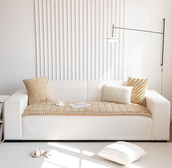 ZQFFB Pet Couch Cover Dogs Washable Non-Slip Couch Protector Pet Friendly Dog Mat for Couches and Sofas