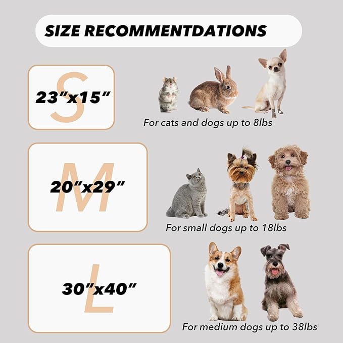 1 Pack 3 Dog Blanket Calming Blankets Fluffy Premium Fleece Puppy Soft Sherpa Pet Blanket for Dog Puppy Cat Beige,Large (40" x30’’)