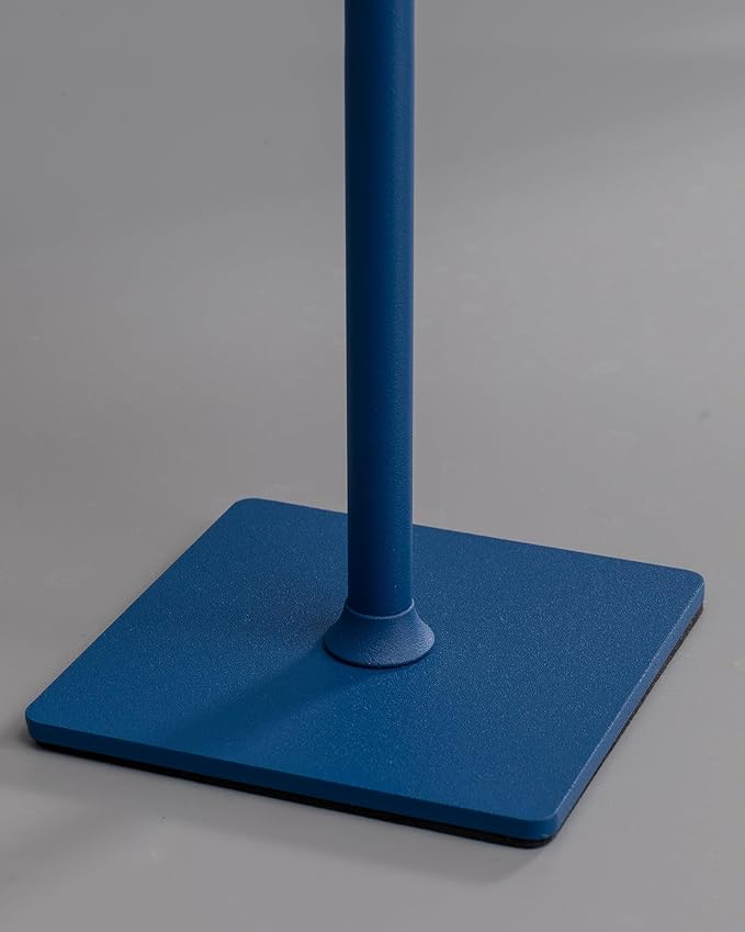 KDG 2 Pack Cordless Table Lamp,Portable LED Desk Lamp, 4000mAh Battery Operated, 3 Color Stepless Dimming Up, for Restaurant/Bedroom/Bars/Outdoor Party/Camping/Coffee Shop Night Light(Blue)