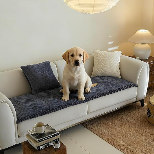 Couch Covers for 3 Cushion Couch Sofa Pet Friendly,Non-Slip Sofa Cover Washable