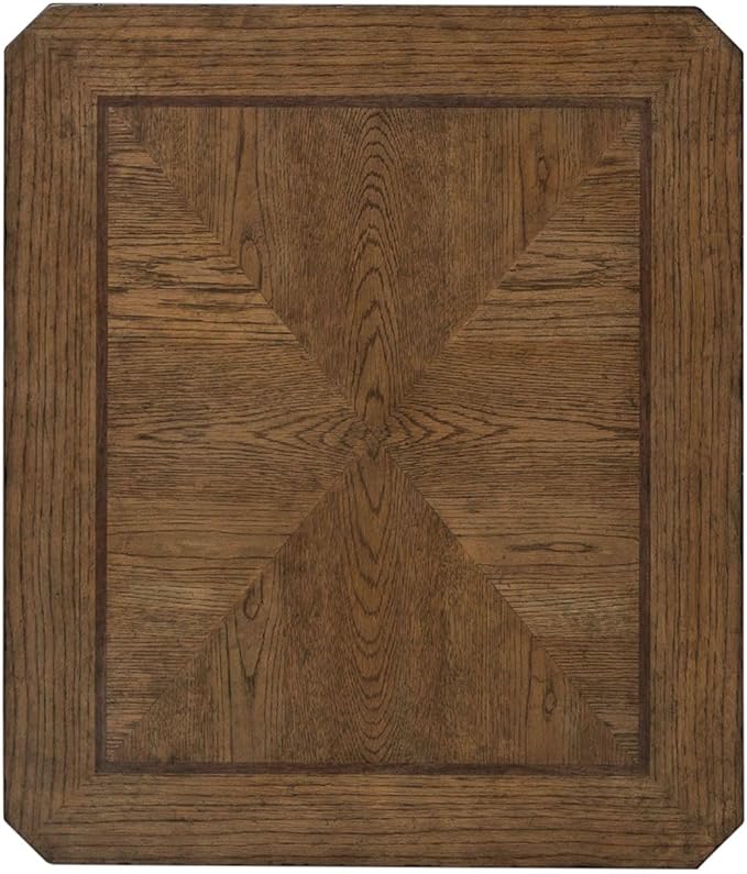 Liberty Furniture Carolina Park End Table for Living Room - Amber Brown Oak