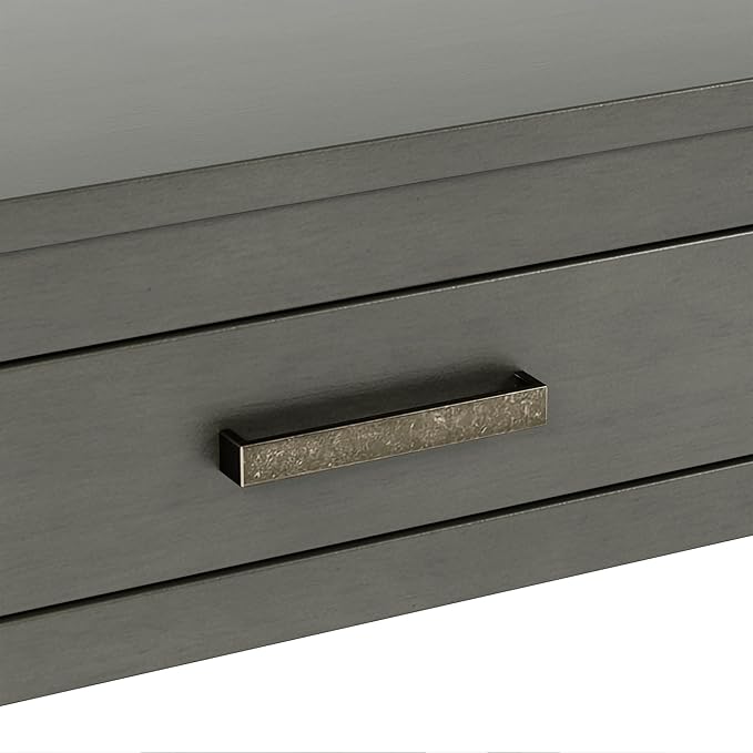 59" Console Table, Long Entryway Table with Storage, 3 Drawers Wood Console Table for Hallway Living Room, MDF Entryway Table Sofa Table Behind Couch, Modern Entry Table with Drawers