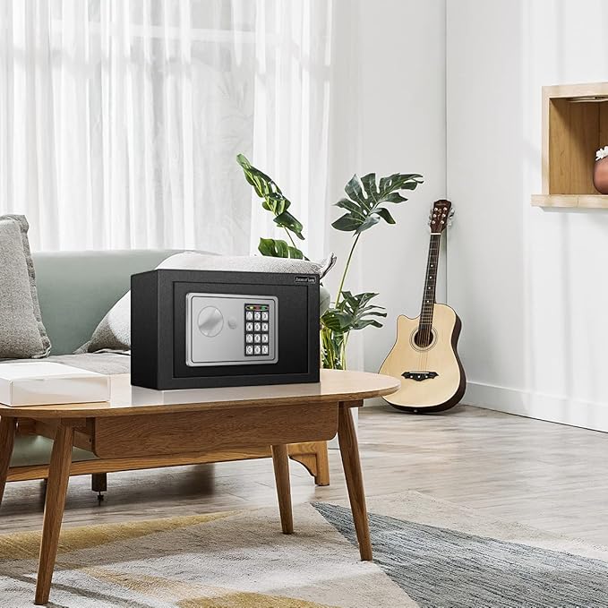 JUGREAT 37 Keys Cabinet with Sensor Light,Electronic Key Safe,Pin Code Keyless Storage Box for Keys,Secure Wall Mount Safe with 37 Key Tags