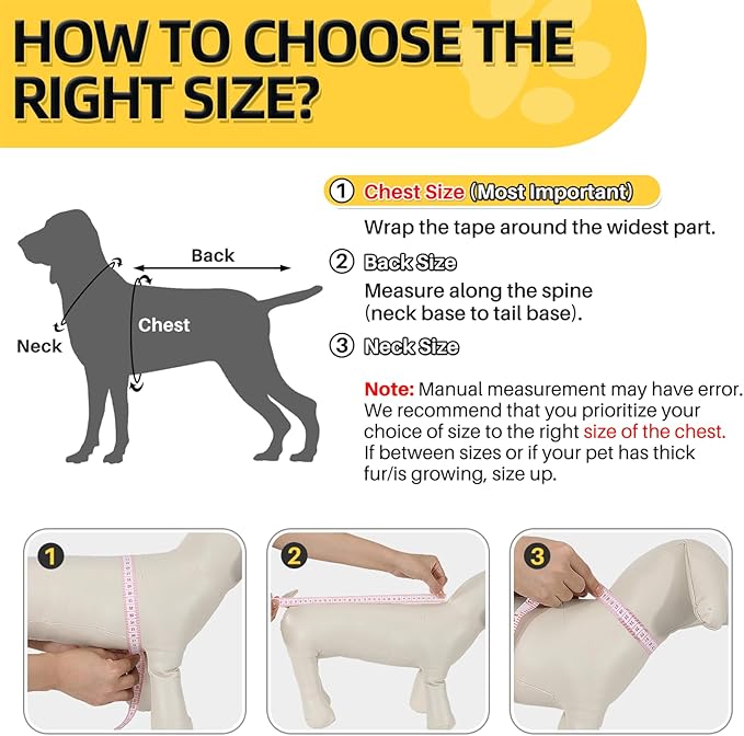 SlowTon Dog Raincoat Waterproof - Dog Rain Jacket with Harness and Hood Lightweight, Reflective Dogs Rain Coat for Large Medium Small Dogs Girl Boy Puppy Poncho Pet Clothes (Yellow, 3XL)