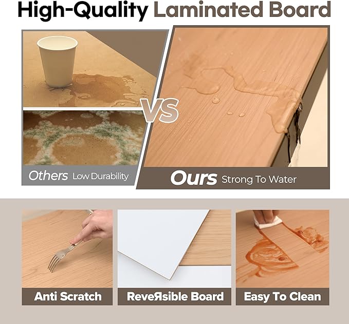 HOMEDANT House 5 Tier Laminated Metal Shelving Unit Adjustable Storage Utility Rack Heavy Duty Shelves Organization Multipurpose Shelf Kitchen Garage Pantry Closet (4, (S) 24.4" W, Black)