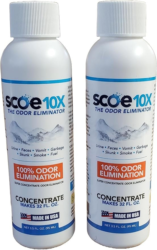 Odor Eliminator Concentrate- 2 Spray Bottle Refills- Urine Odor Eliminator