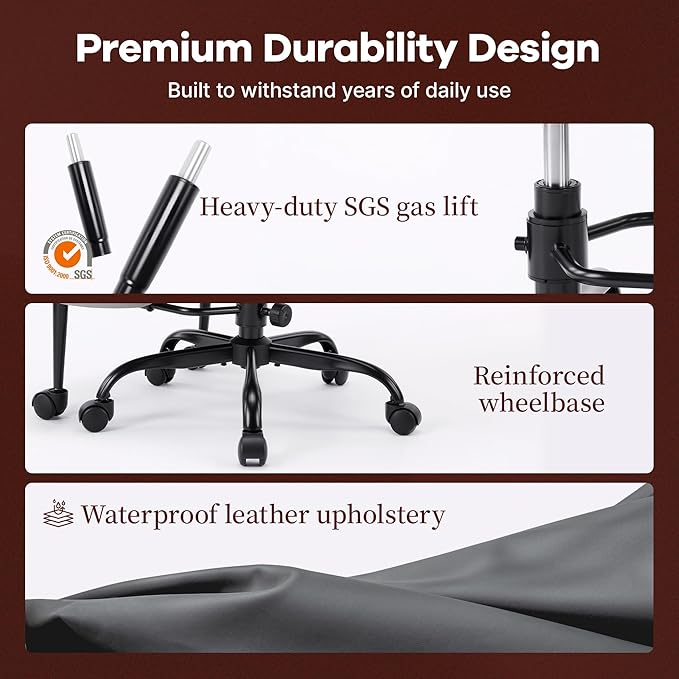 Cross Legged Office Chair: ADHD Criss Cross Desk Chair with Wheels & Stretchable Rotating Footrest - Height Adjustable Wide Yoga Kneeling Meditation Chair with Flip-up Armrests Back Support