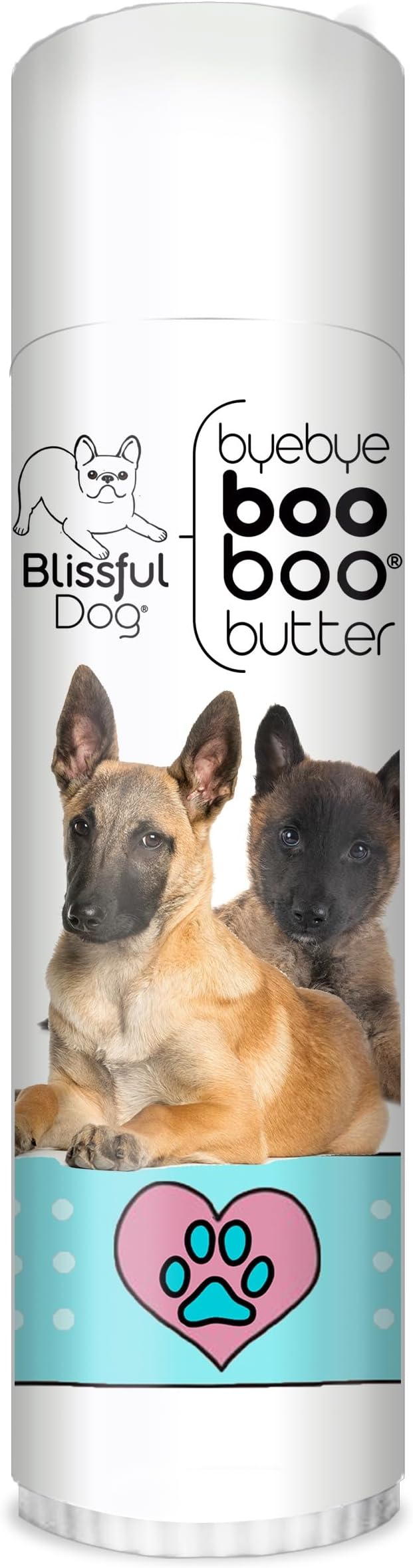 The Blissful Dog .50 oz Tube Belgian Malinois Booboo Butter