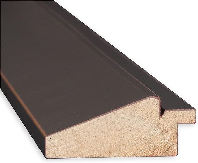 Amanti Art Bronze Full Length Mirror, 64x28 Lara Bronze Tall Free Standing Body Wall Mirror Full Length for Dressing, Traditional Wood Frame, Lean on Floor or Hang, Wall Decor