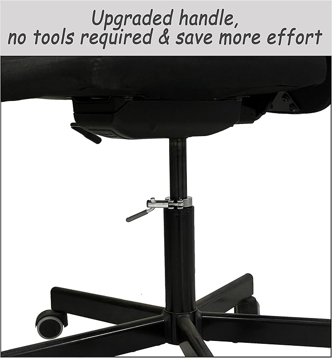 Fix Sinking Office Chair, Avoid Sinking of Office Chair Height-Adjustable Cylinder Replacement No Tools Needed