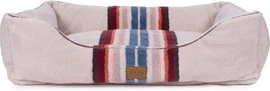 Pendleton Berber Kuddler Dog Bed - Serape Rosewood, XL